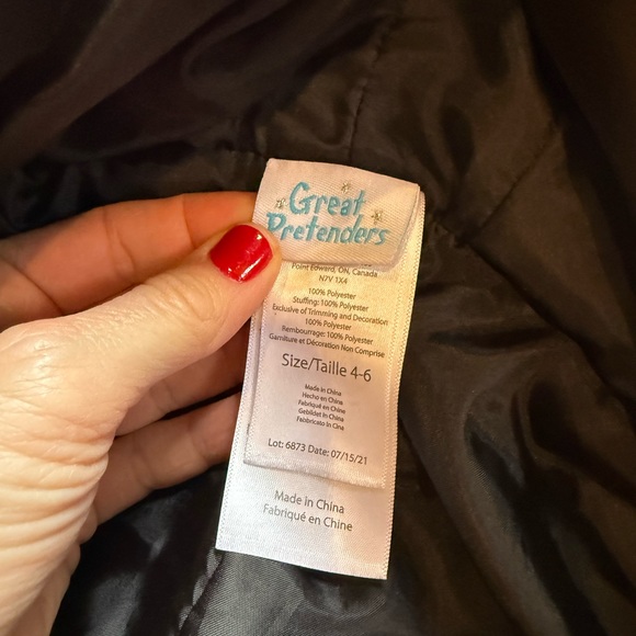 Great Pretenders T Rex Dinosaur Costume Size 4-6 - Picture 4 of 4